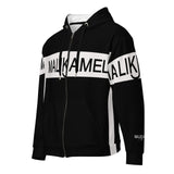 MALIK JAMEL zip hoodie