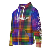 MALIK JAMEL zip hoodie