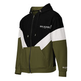 MALIK JAMEL zip hoodie