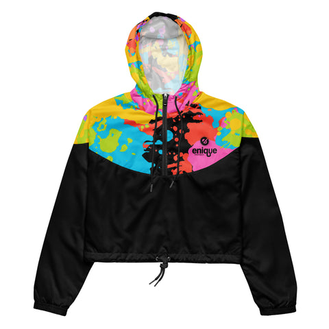 Enique cropped windbreaker