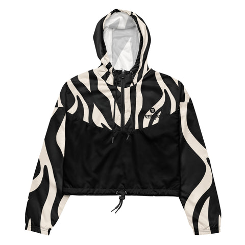 Enique cropped windbreaker