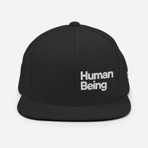 HUMAN BEING Snapback Hat