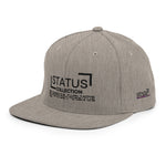 STATUS Snapback Hat