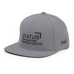 STATUS Snapback Hat