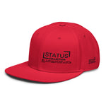 STATUS Snapback Hat