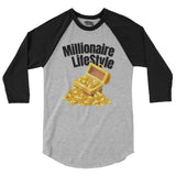 Millionaire Life Style raglan shirt