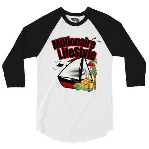 Millionaire Life Style raglan shirt