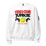 VIDEO GAME JUNKIE  Sweatshirt