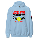 VIDEO GAME JUNKIE Unisex Hoodie