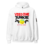 VIDEO GAME JUNKIE Unisex Hoodie